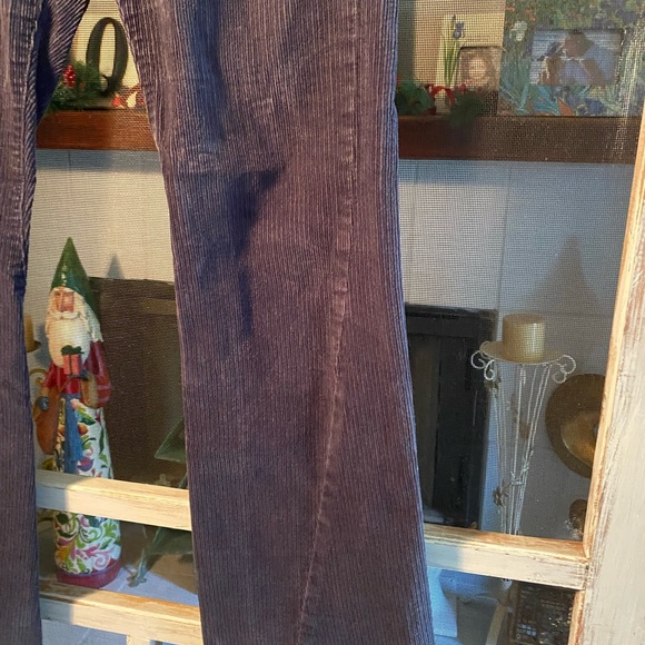 BCBG Blue Corduroy Pants - Picture 2 of 9